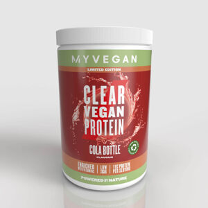 Clear Vegan Protein – Jelly Belly® - 320g - Cola Bottle