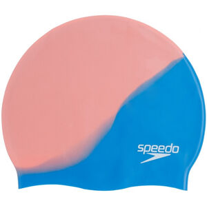 Plavecká čepice speedo multi coloured silicone cap modro/růžová