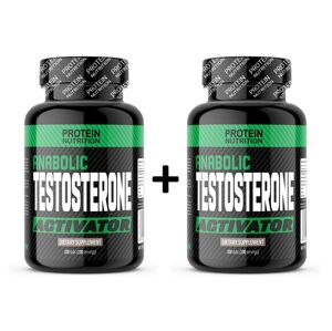 1+1 Zdarma: Anabolic Testosterone Activator - Protein Nutrition 100 tbl. + 100 tbl.